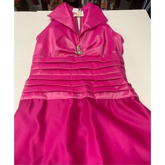 Vintage Fuschia Gown - Picture 3 of 12